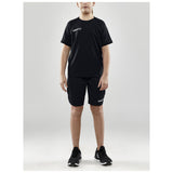 Progress Indoor Jersey Jr - Black - Closeup 6