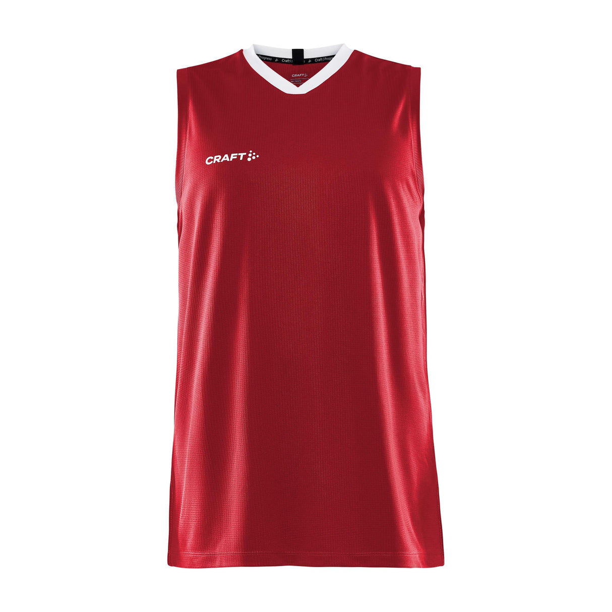 Progress Basket Singlet M - Red - Front