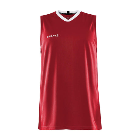 Progress Basket Singlet M - Red - Front