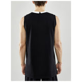 Progress Basket Singlet M - Black - Closeup 3