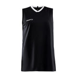 Progress Basket Singlet M - Black - Front
