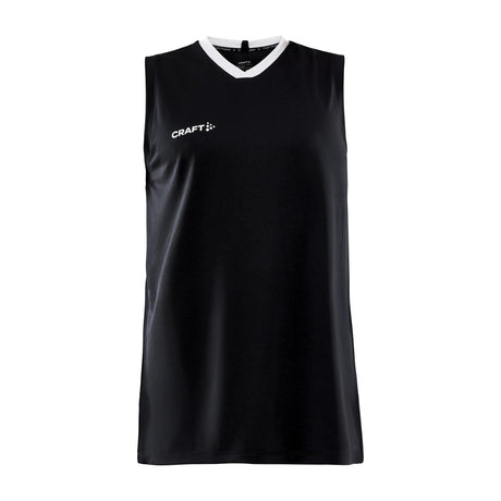 Progress Basket Singlet M - Black - Front