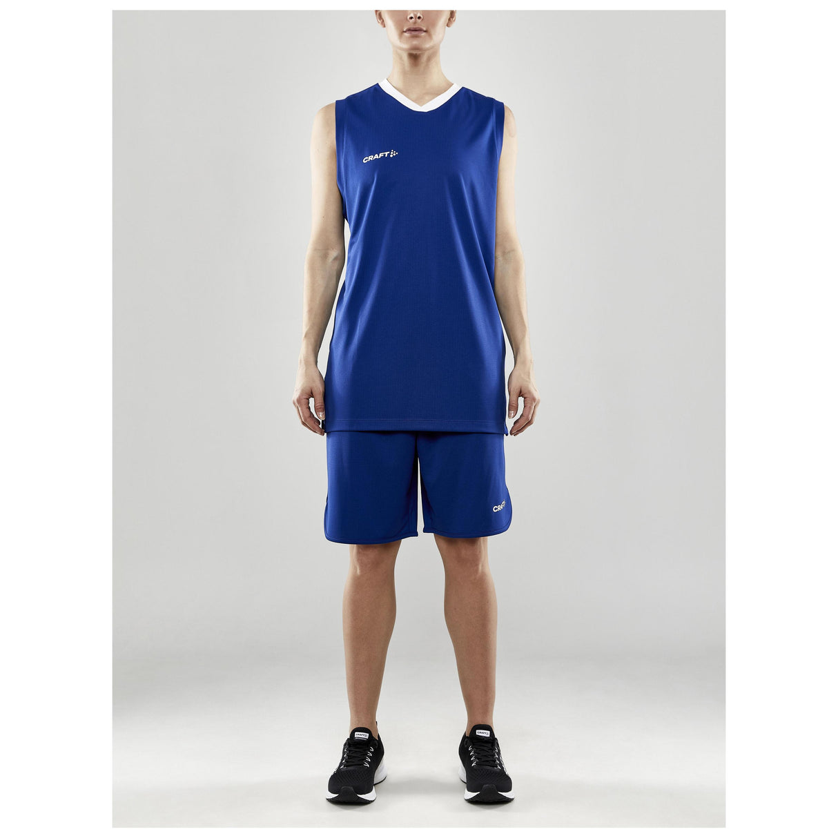 Progress Basket Singlet W - Cobalt - Closeup 6