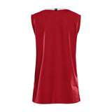 Progress Basket Singlet W - Red - Back