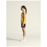 Progress Basket Singlet W - Yellow - Closeup 4