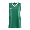 Progress Basket Singlet W - Green - Front