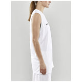Progress Basket Singlet W - White - Closeup 2