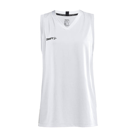 Progress Basket Singlet W - White - Front