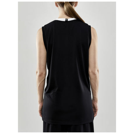 Progress Basket Singlet W - Black - Closeup 3