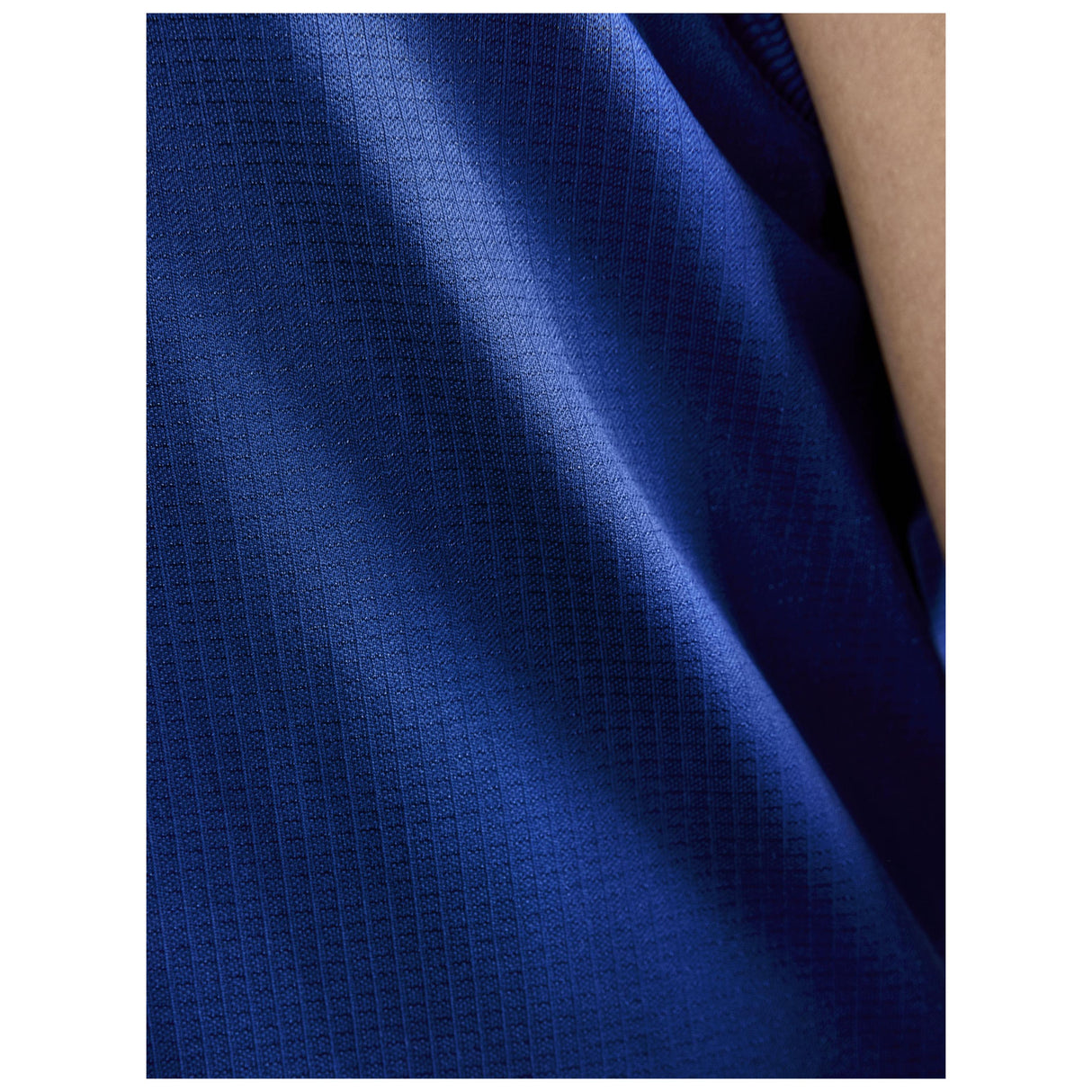 Progress Basket Singlet Jr - Cobalt - Closeup 6