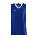 Progress Basket Singlet Jr - Cobalt - Front
