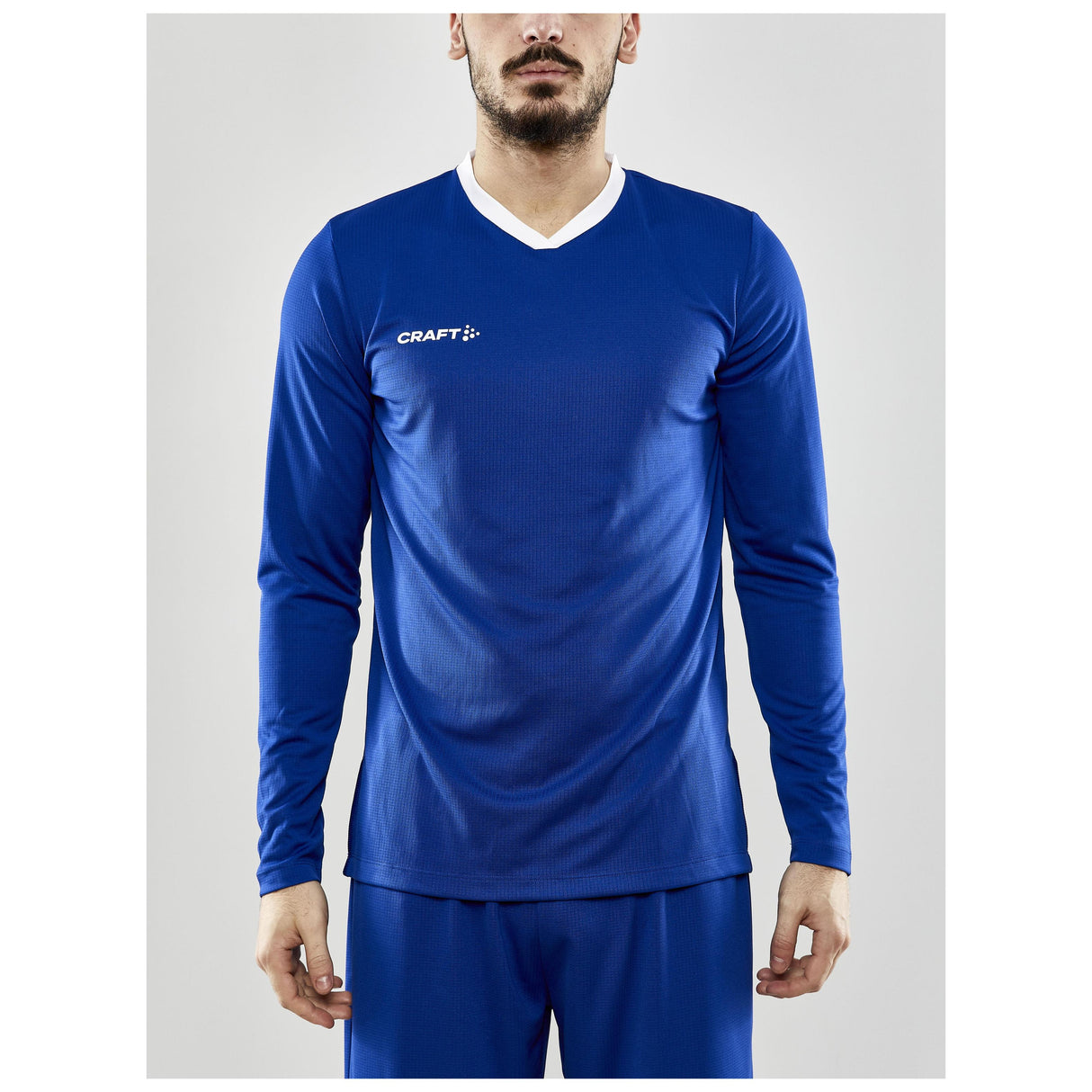 Progress Ls Basket Jersey M - Cobalt - Closeup 1
