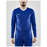 Progress Ls Basket Jersey M - Cobalt - Closeup 1