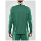 Progress Ls Basket Jersey M - Green - Closeup 3