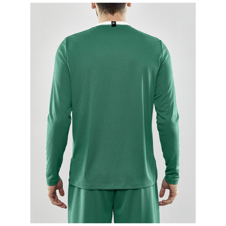 Progress Ls Basket Jersey M - Green - Closeup 3