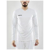 Progress Ls Basket Jersey M - White - Closeup 1