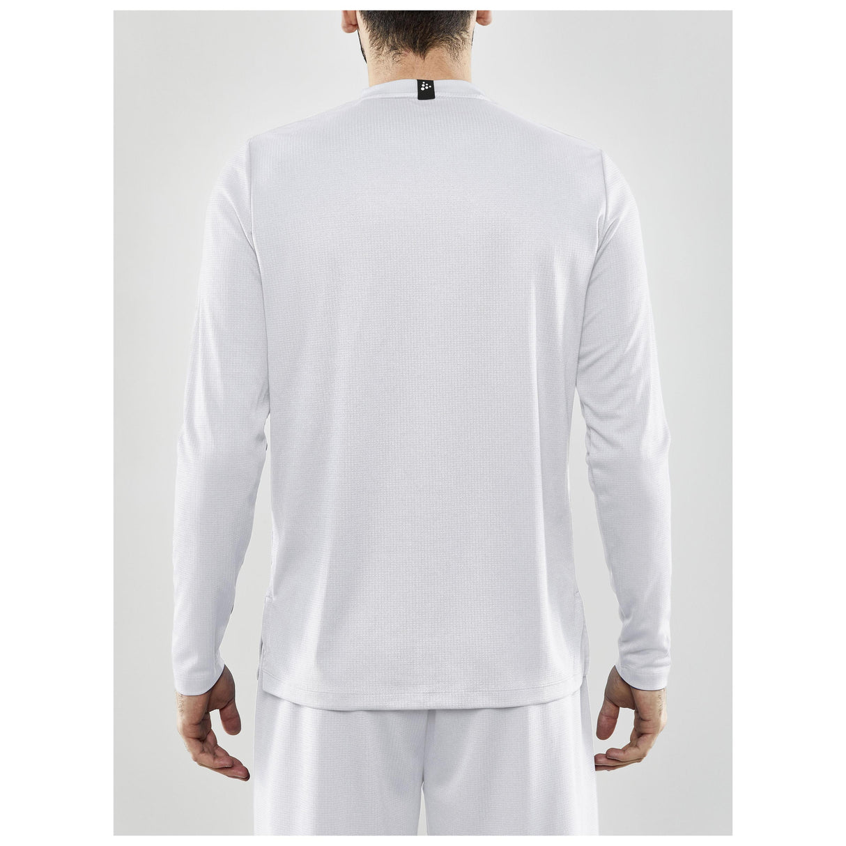 Progress Ls Basket Jersey M - White - Closeup 3