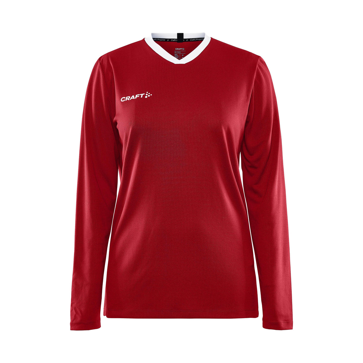 Progress Ls Basket Jersey W - Red - Front