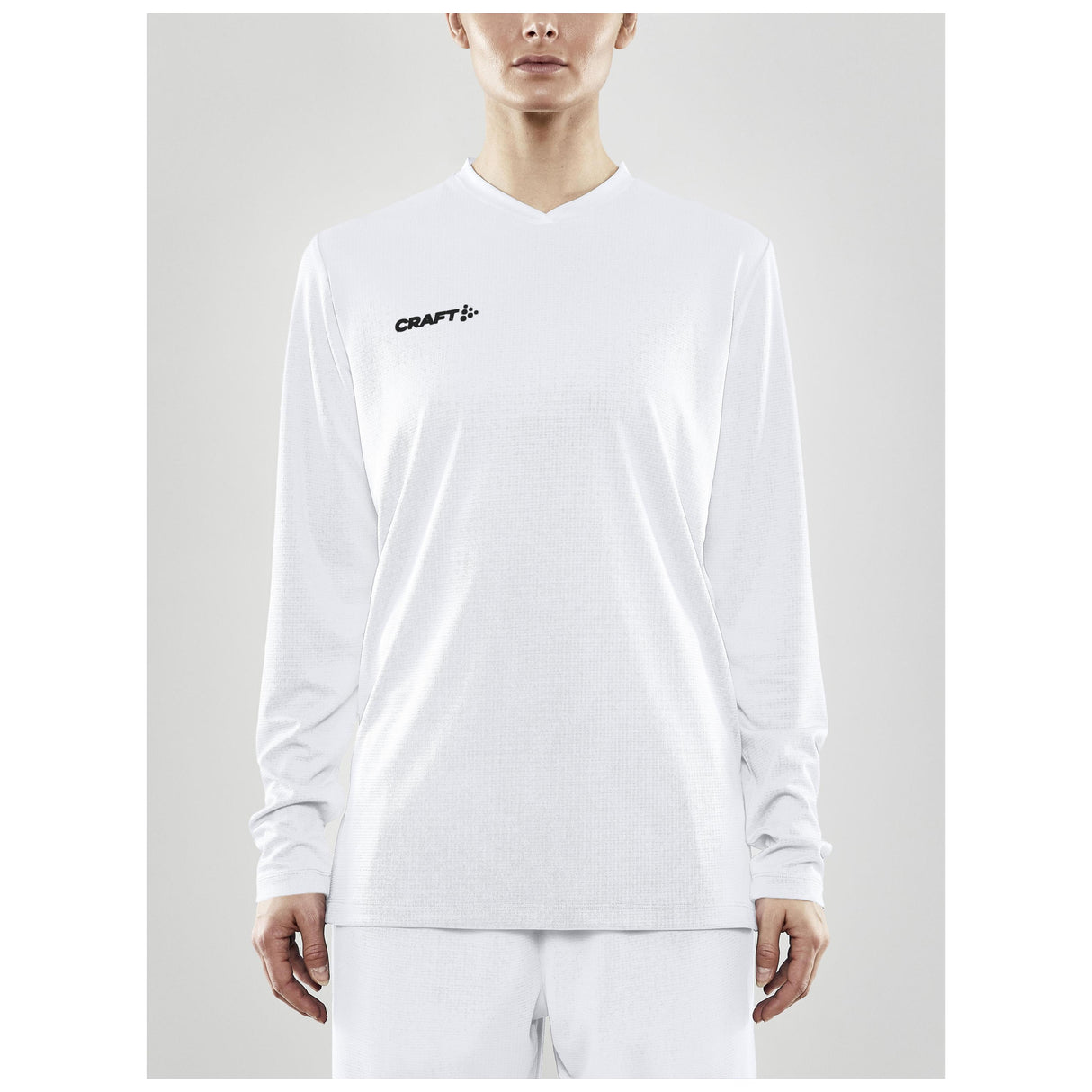 Progress Ls Basket Jersey W - White - Closeup 1