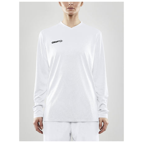 Progress Ls Basket Jersey W - White - Closeup 1