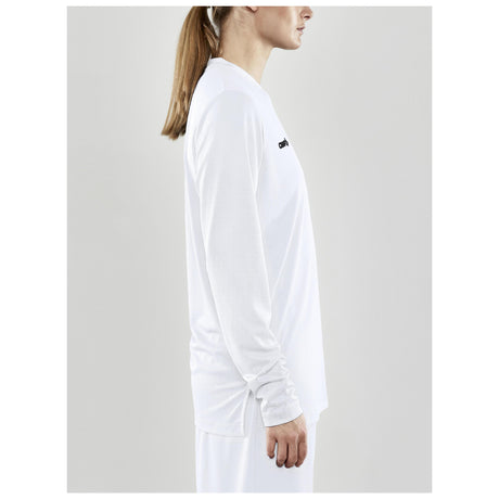 Progress Ls Basket Jersey W - White - Closeup 2