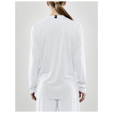 Progress Ls Basket Jersey W - White - Closeup 3