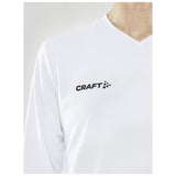 Progress Ls Basket Jersey W - White - Closeup 4