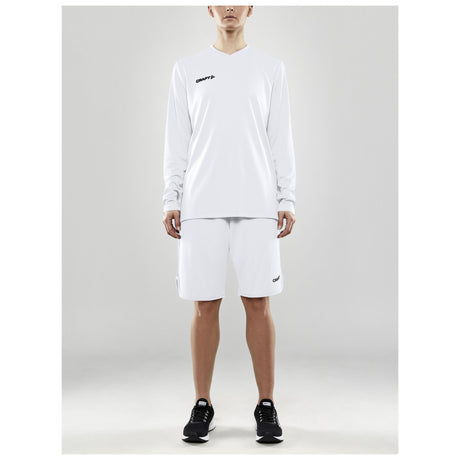 Progress Ls Basket Jersey W - White - Closeup 6