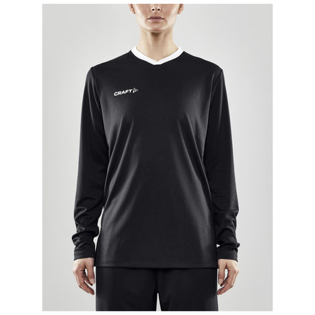 Progress Ls Basket Jersey W - Black - Closeup 1