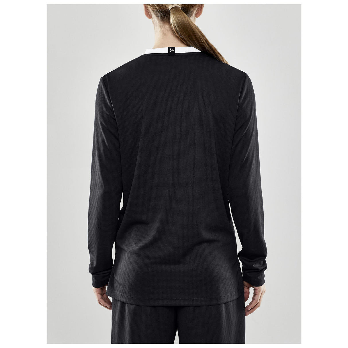 Progress Ls Basket Jersey W - Black - Closeup 3