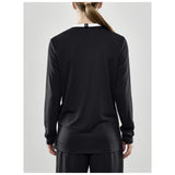 Progress Ls Basket Jersey W - Black - Closeup 3