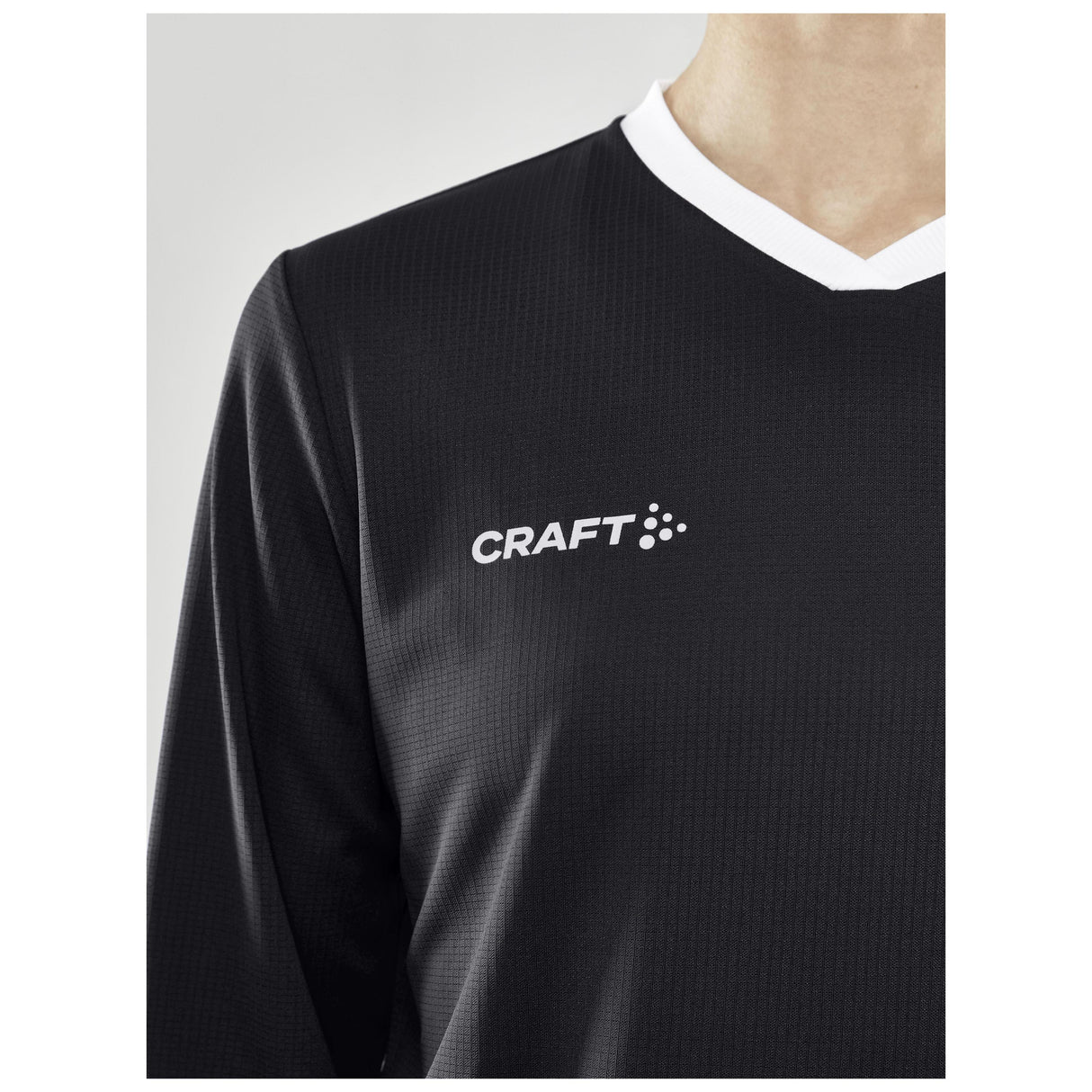 Progress Ls Basket Jersey W - Black - Closeup 4