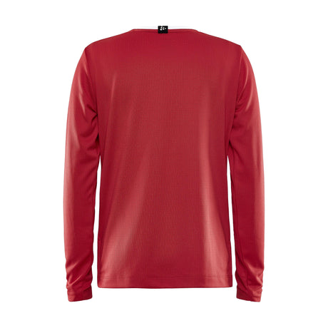 Progress Ls Basket Jersey Jr - Red - Back