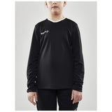 Progress Ls Basket Jersey Jr - Black - Closeup 1