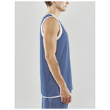 Progress Reversible Singlet M - Club Cobolt/White - Closeup 2