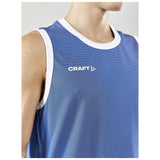 Progress Reversible Singlet M - Club Cobolt/White - Closeup 4