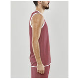 Progress Reversible Singlet M - Red/White - Closeup 2