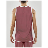 Progress Reversible Singlet M - Red/White - Closeup 3