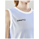 Progress Reversible Singlet W - Club Cobolt/White - Closeup 5