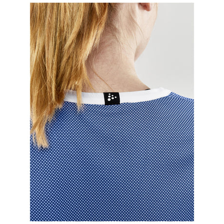 Progress Reversible Singlet W - Club Cobolt/White - Closeup 7