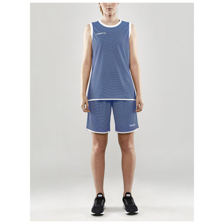 Progress Reversible Singlet W - Club Cobolt/White - Closeup 8