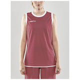 Progress Reversible Singlet W - Red/White - Closeup 1