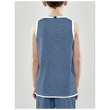 Progress Reversible Singlet Jr - Club Cobolt/White - Closeup 3