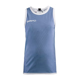 Progress Reversible Singlet Jr - Club Cobolt/White - Front