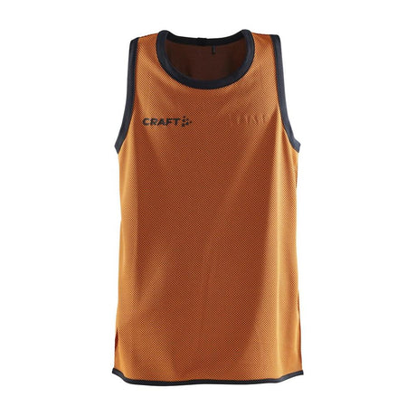 Progress Reversible Singlet Jr - Orange/Black - Front