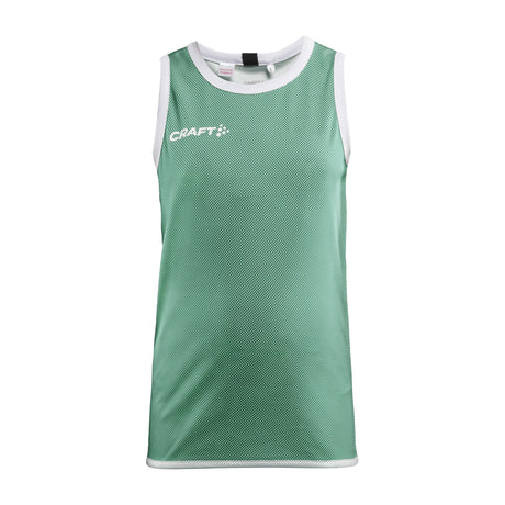 Progress Reversible Singlet Jr - Green/White - Front