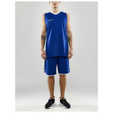 Progress Basket Shorts M - Cobalt - Closeup 7