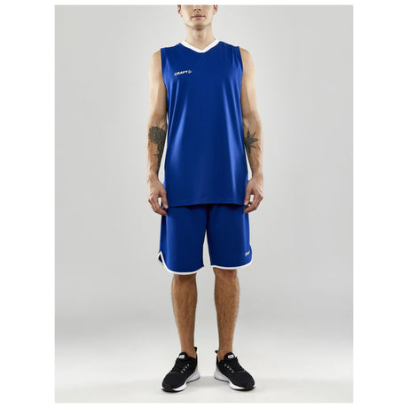 Progress Basket Shorts M - Cobalt - Closeup 7