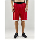 Progress Basket Shorts M - Red - Closeup 1