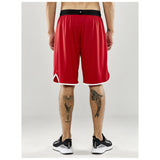 Progress Basket Shorts M - Red - Closeup 3